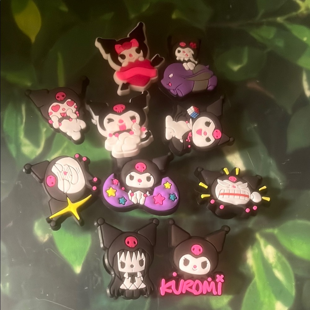 10 Hello Kitty Croc Charms Jibbit Shoe Charm